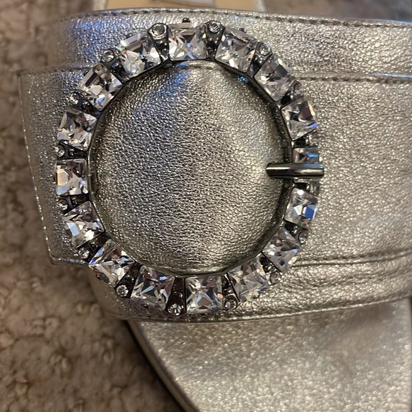 Jimmy choo sparkle shoes, small block heel - Picture 5 of 5